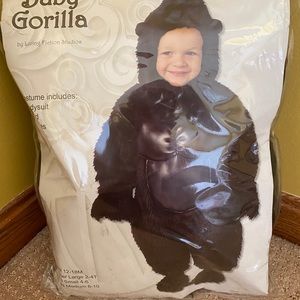 Gorilla infant Halloween costume